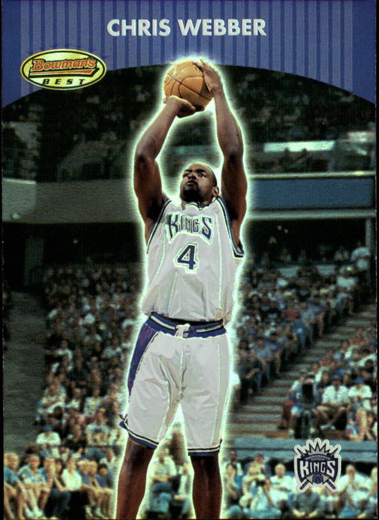 2000-01 Bowman's Best #80 Chris Webber