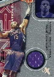 2000-01 E-X Generation E-X Game Jerseys #GE1 Vince Carter