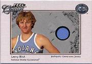 2001 Greats of the Game Feel the Game Classics #2 Larry Bird