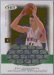 2001 SAGE HIT Autographs #A8 Eric Chenowith