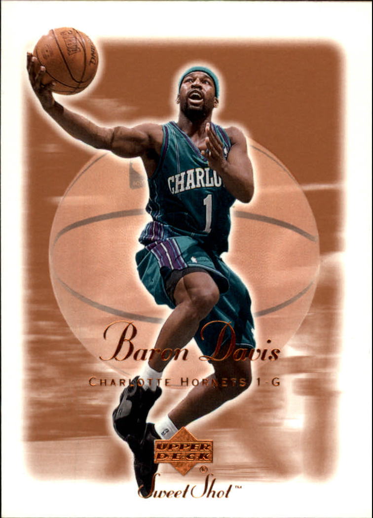 2001-02 Sweet Shot #7 Baron Davis