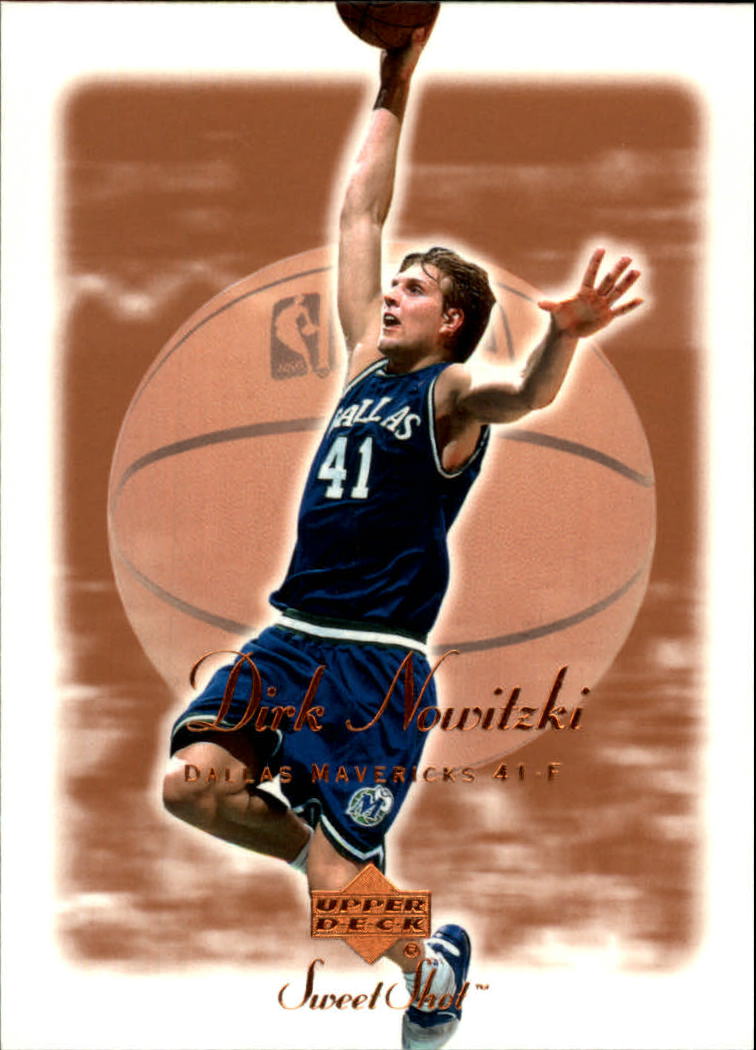 2001-02 Sweet Shot #17 Dirk Nowitzki