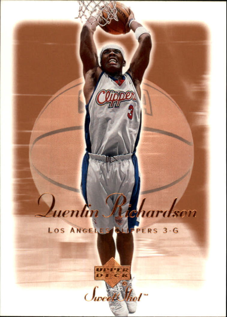 2001-02 Sweet Shot #37 Quentin Richardson