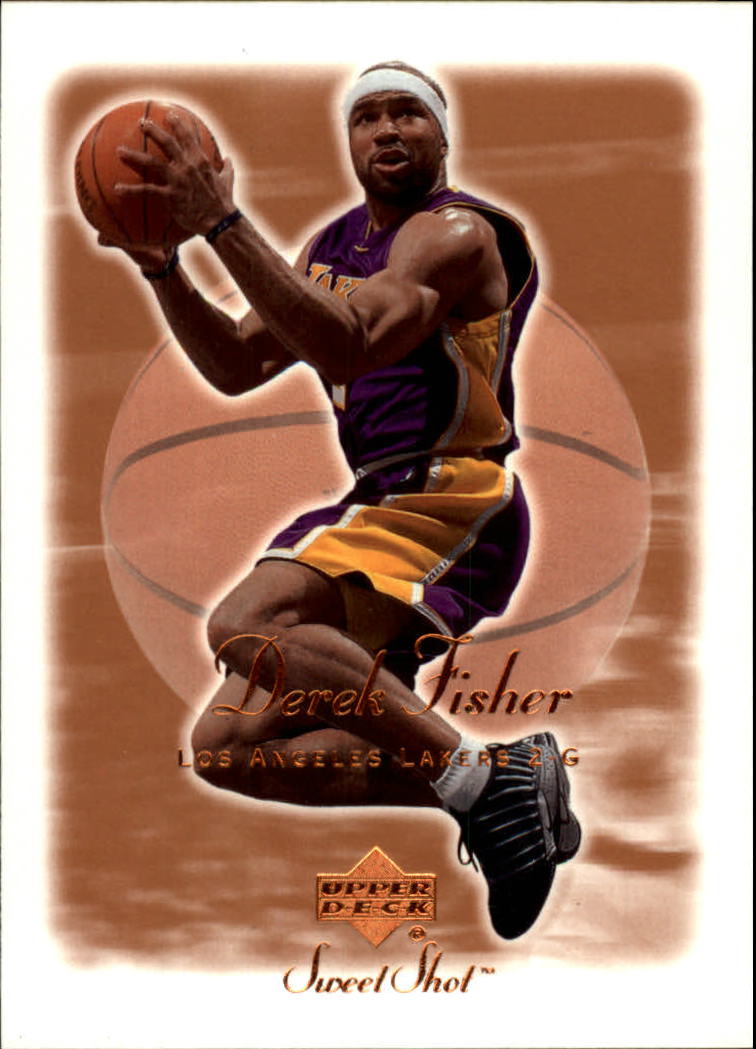 2001-02 Sweet Shot #41 Derek Fisher