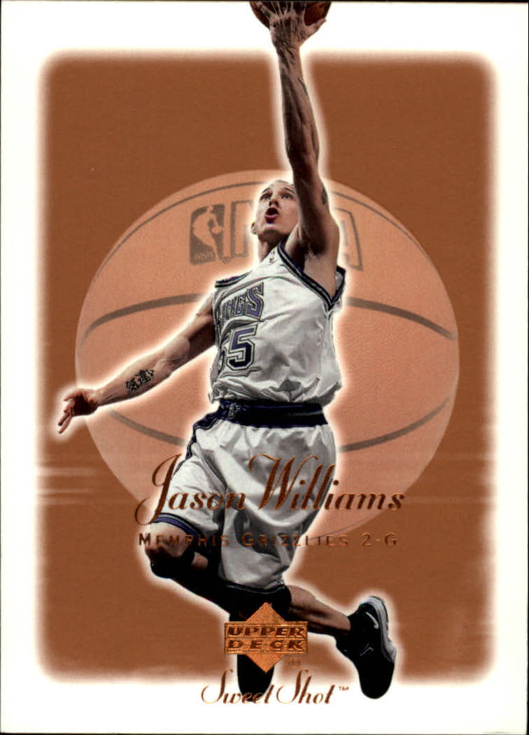 2001-02 Sweet Shot #43 Jason Williams