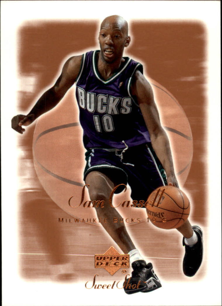 2001-02 Sweet Shot #50 Sam Cassell