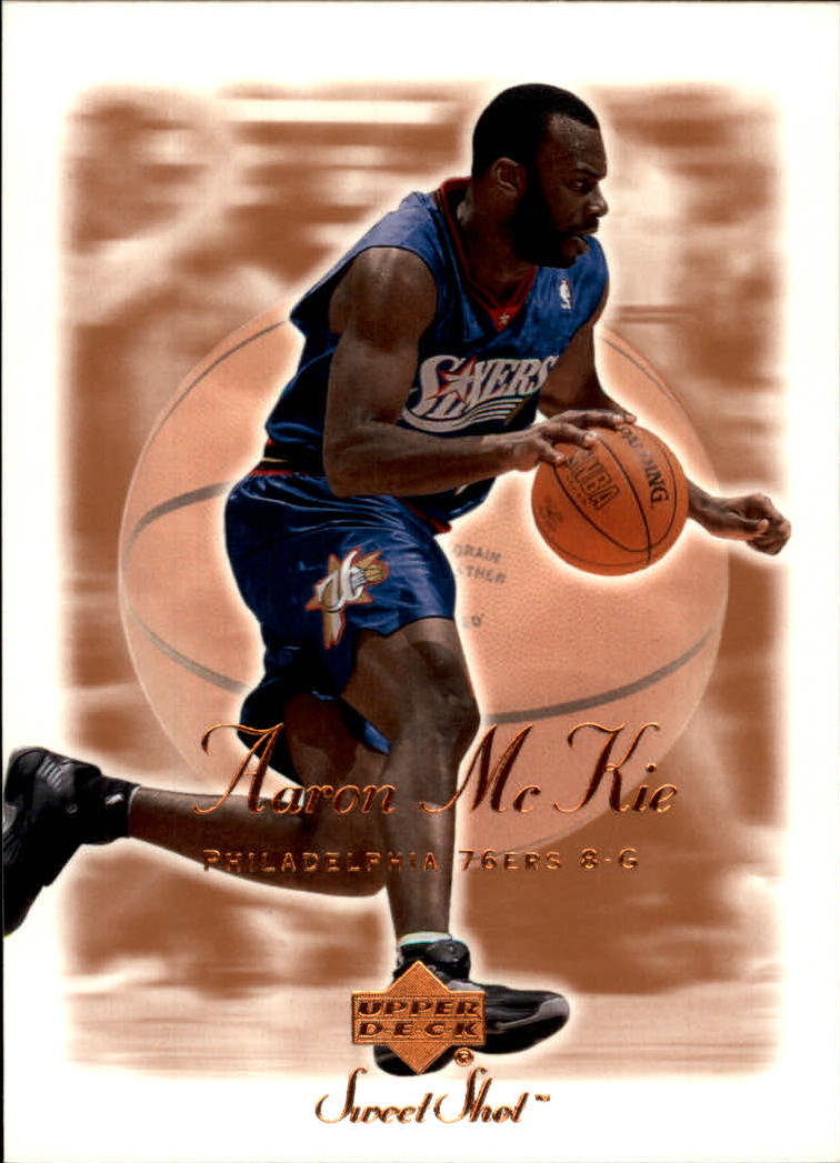2001-02 Sweet Shot #66 Aaron McKie