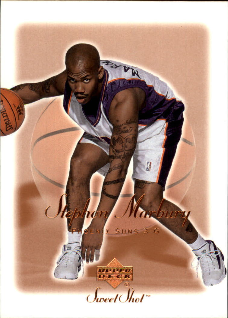 2001-02 Sweet Shot #67 Stephon Marbury