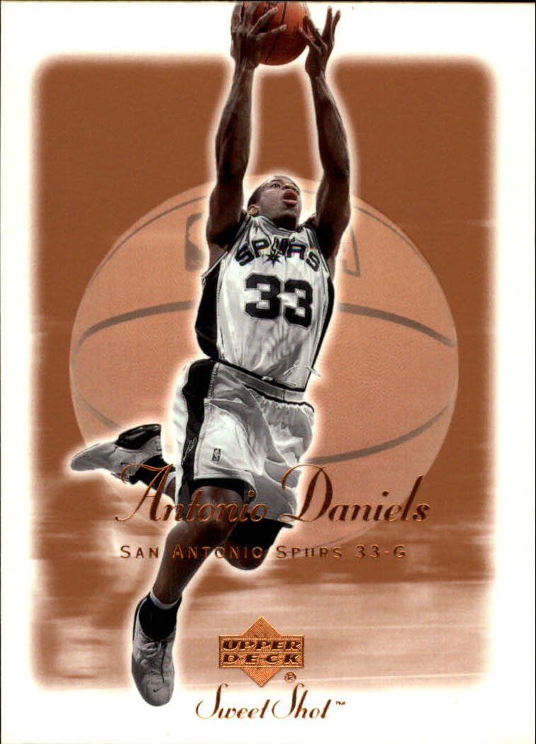 2001-02 Sweet Shot #78 Antonio Daniels