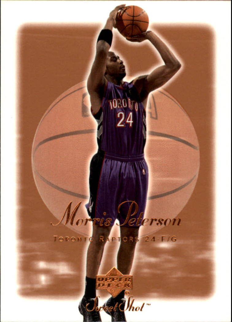 2001-02 Sweet Shot #83 Morris Peterson