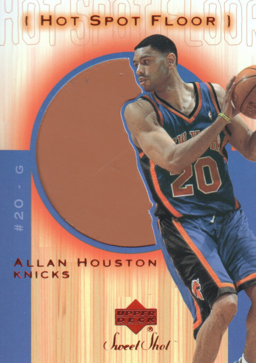 2001-02 Sweet Shot Hot Spot Floor #AHF Allan Houston