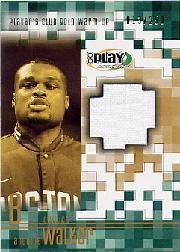 2001-02 Upper Deck Playmakers PC Warm Up Gold #AWGW Antoine Walker