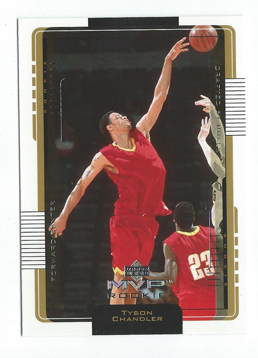 2001-02 Upper Deck MVP #193 Tyson Chandler RC