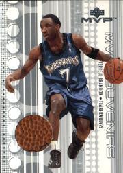 2001-02 Upper Deck MVP Souvenirs #TB Terrell Brandon
