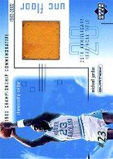2001-02 Upper Deck Ovation MJ UNC Memorabilia #MJF4 Michael Jordan Floor