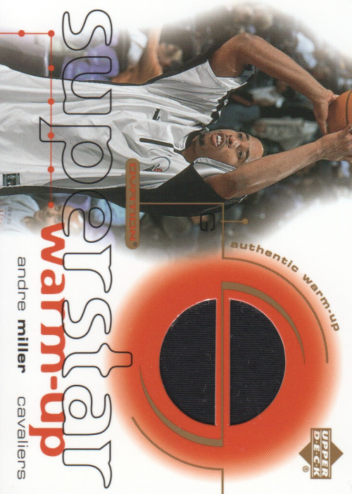 2001-02 Upper Deck Ovation Superstar Warm-Ups #AM Andre Miller