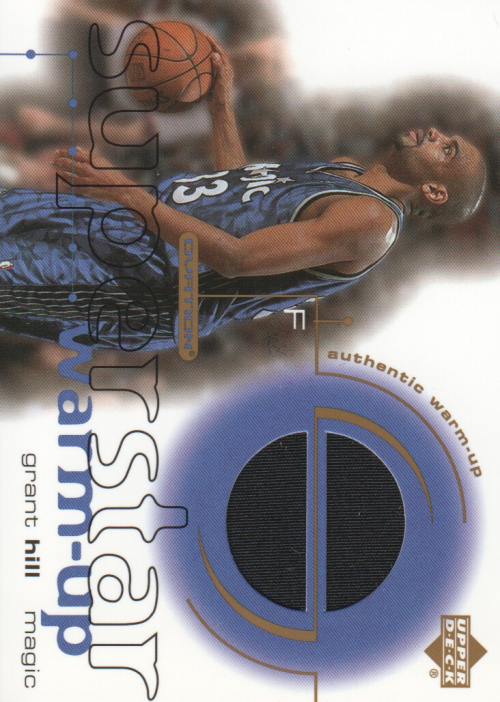 2001-02 Upper Deck Ovation Superstar Warm-Ups #GH Grant Hill