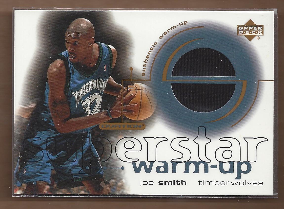 2001-02 Upper Deck Ovation Superstar Warm-Ups #JS Joe Smith