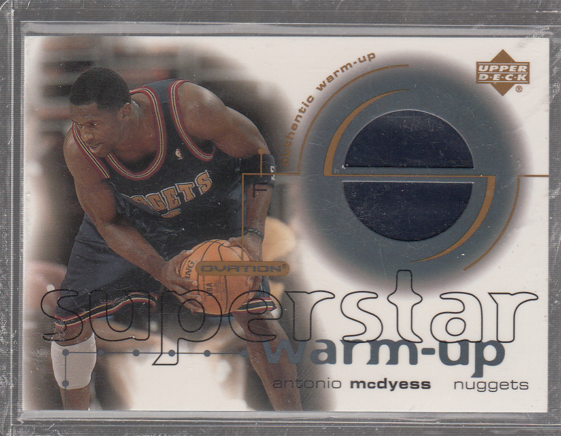 2001-02 Upper Deck Ovation Superstar Warm-Ups #MC Antonio McDyess