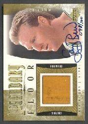 2001-02 Upper Deck Legends Legendary Floor Autographs #LBAF Larry Bird/100
