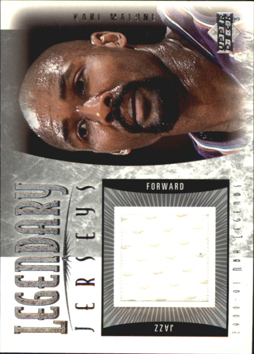 2001-02 Upper Deck Legends Legendary Jerseys #KMJ Karl Malone