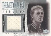 2001-02 Upper Deck Legends Legendary Jerseys #LBJ Larry Bird