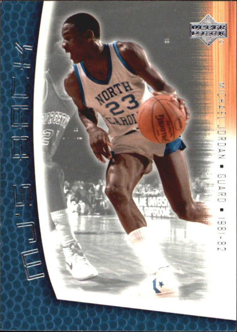 2001-02 Upper Deck MJ's Back #MJ11 Michael Jordan/Rookie Statistics
