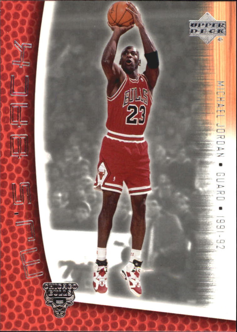 2001-02 Upper Deck MJ's Back #MJ17 Michael Jordan/Bullet Points/Bio