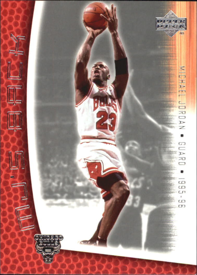 2001-02 Upper Deck MJ's Back #MJ18 Michael Jordan/Bullet Points/Bio