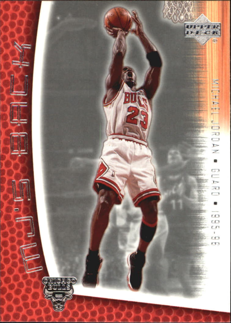 2001-02 Upper Deck MJ's Back #MJ25 Michael Jordan/Bullet Points/Bio