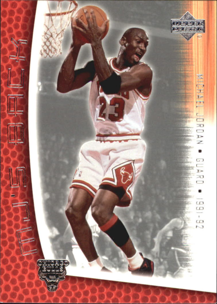 2001-02 Upper Deck MJ's Back #MJ35 Michael Jordan/Bullet Points/Bio