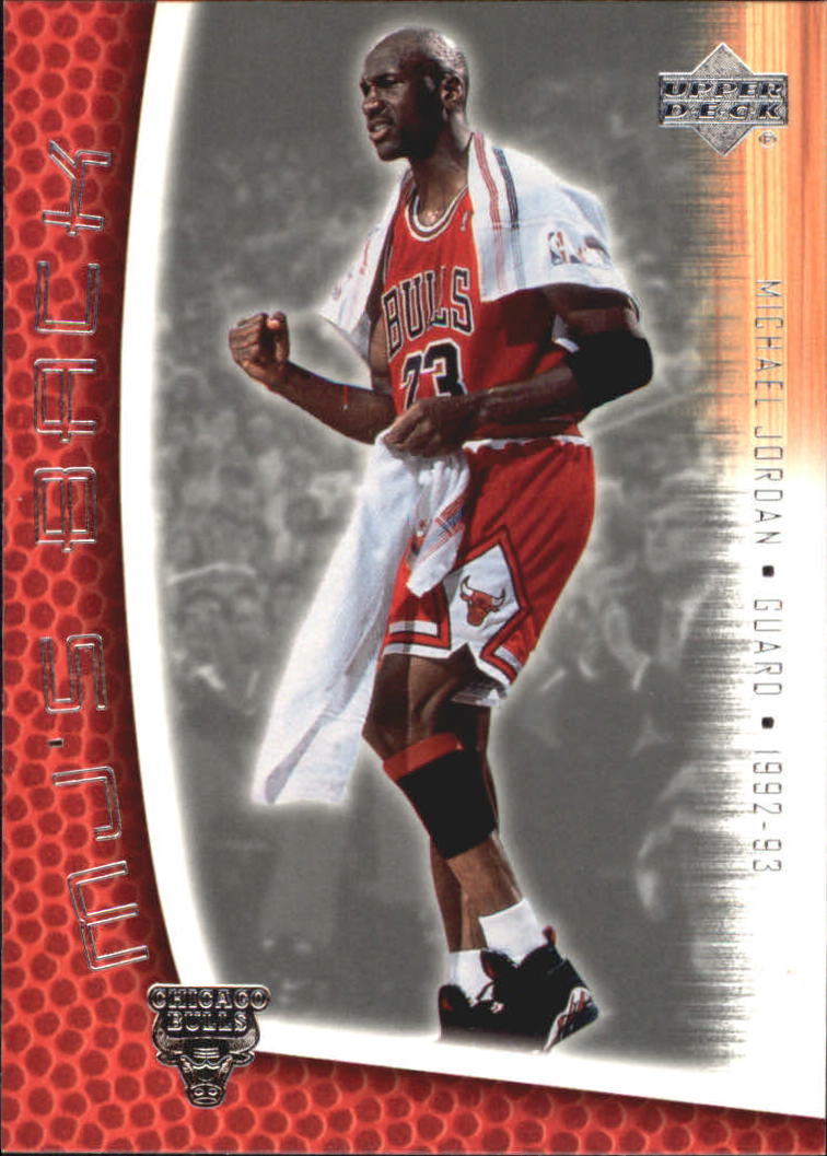 2001-02 Upper Deck MJ's Back #MJ36 Michael Jordan/Bullet Points/Bio
