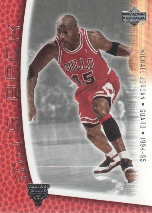 2001-02 Upper Deck MJ's Back #MJ39 Michael Jordan/Bullet Points/Bio