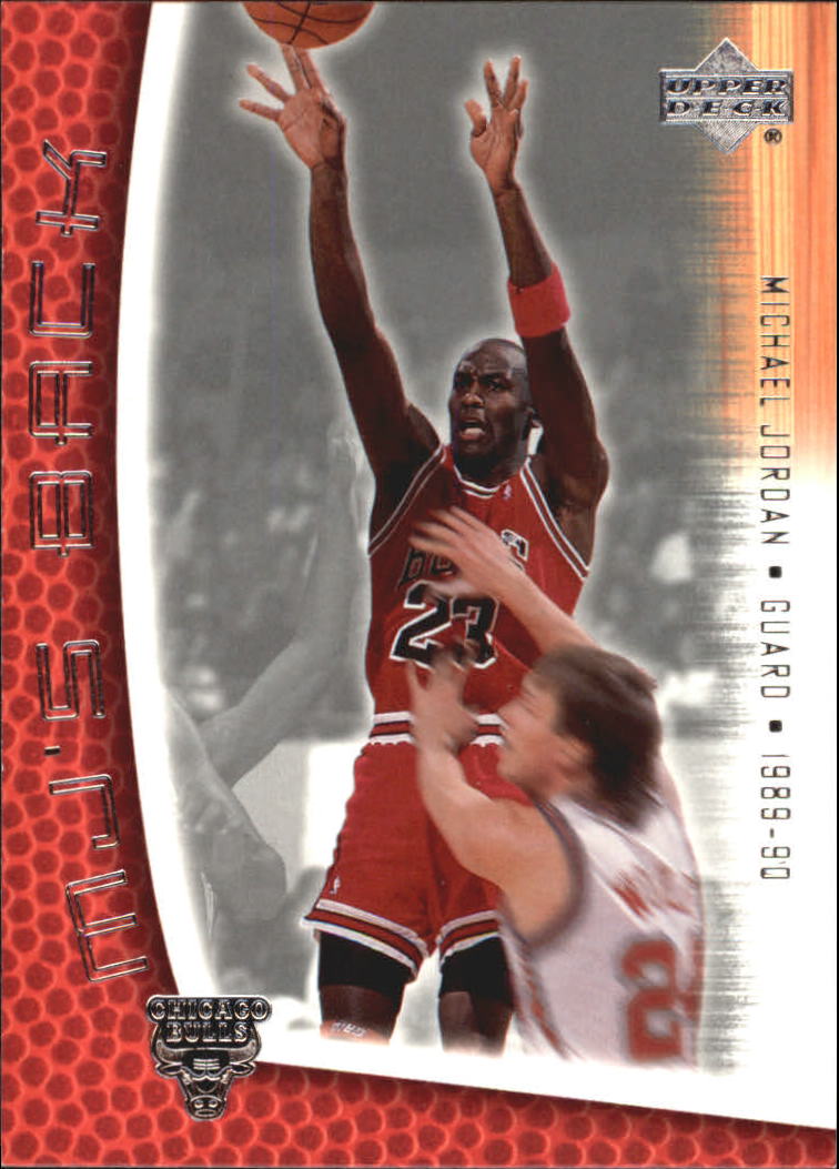 2001-02 Upper Deck MJ's Back #MJ42 Michael Jordan/Bullet Points/Bio