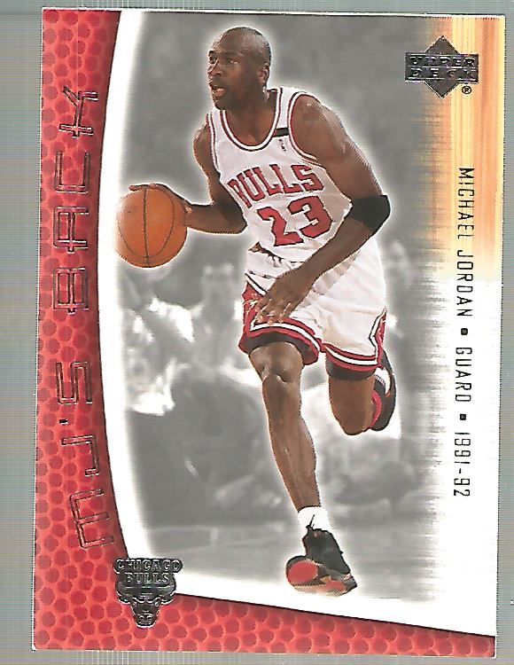 2001-02 Upper Deck MJ's Back #MJ43 Michael Jordan/Bullet Points/Bio
