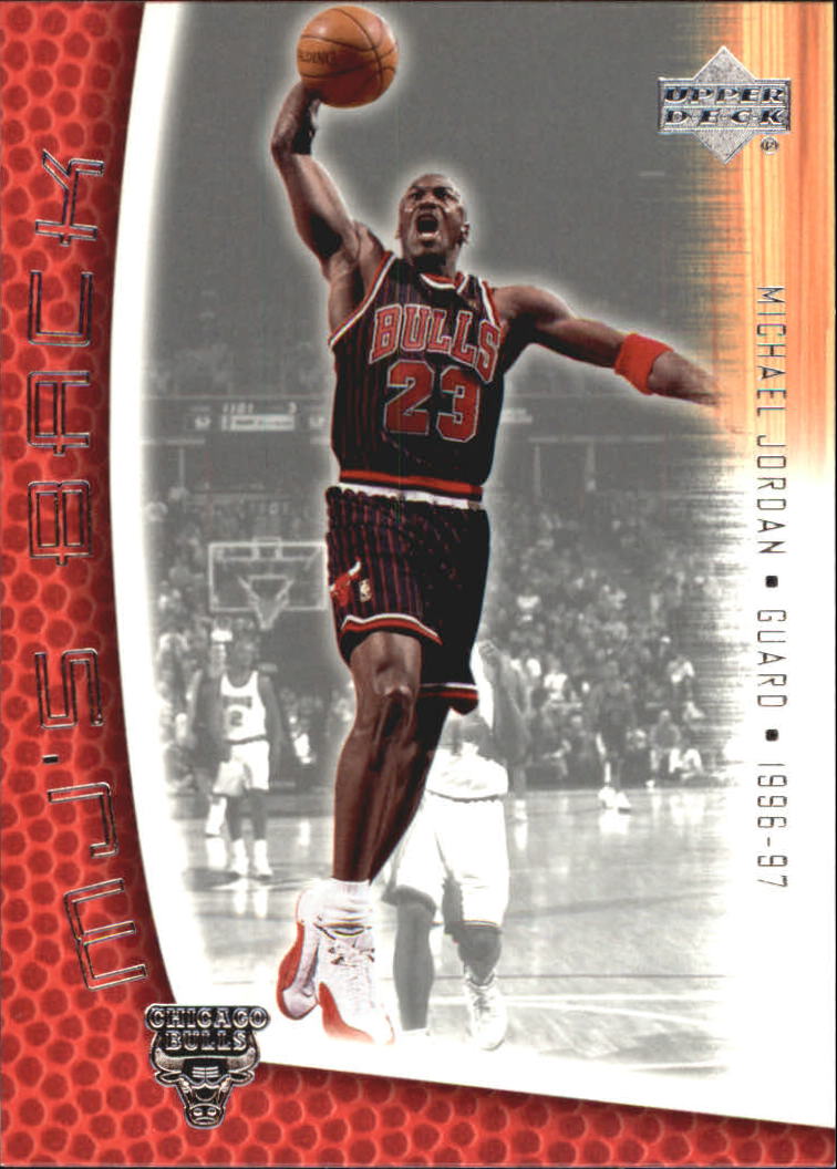 2001-02 Upper Deck MJ's Back #MJ44 Michael Jordan/Bullet Points/Bio