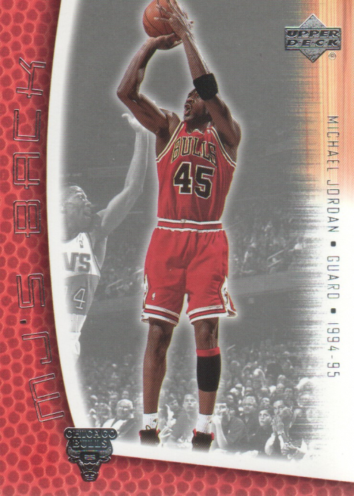 2001-02 Upper Deck MJ's Back #MJ45 Michael Jordan/Bullet Points/Bio