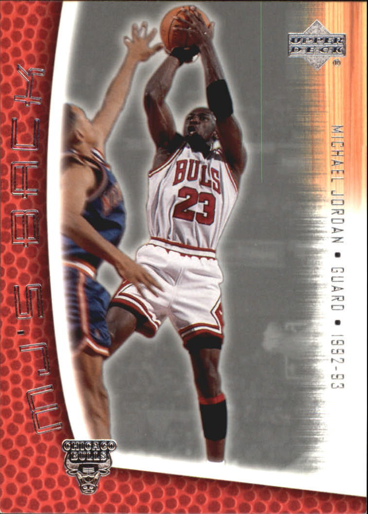 2001-02 Upper Deck MJ's Back #MJ46 Michael Jordan/Bullet Points/Bio