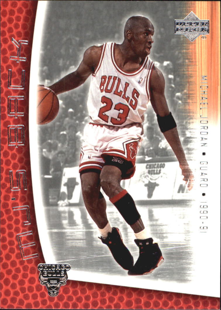 2001-02 Upper Deck MJ's Back #MJ47 Michael Jordan/Bullet Points/Bio