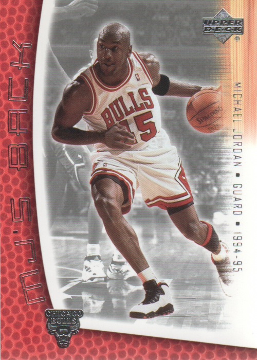 2001-02 Upper Deck MJ's Back #MJ54 Michael Jordan/Bullet Points/Bio