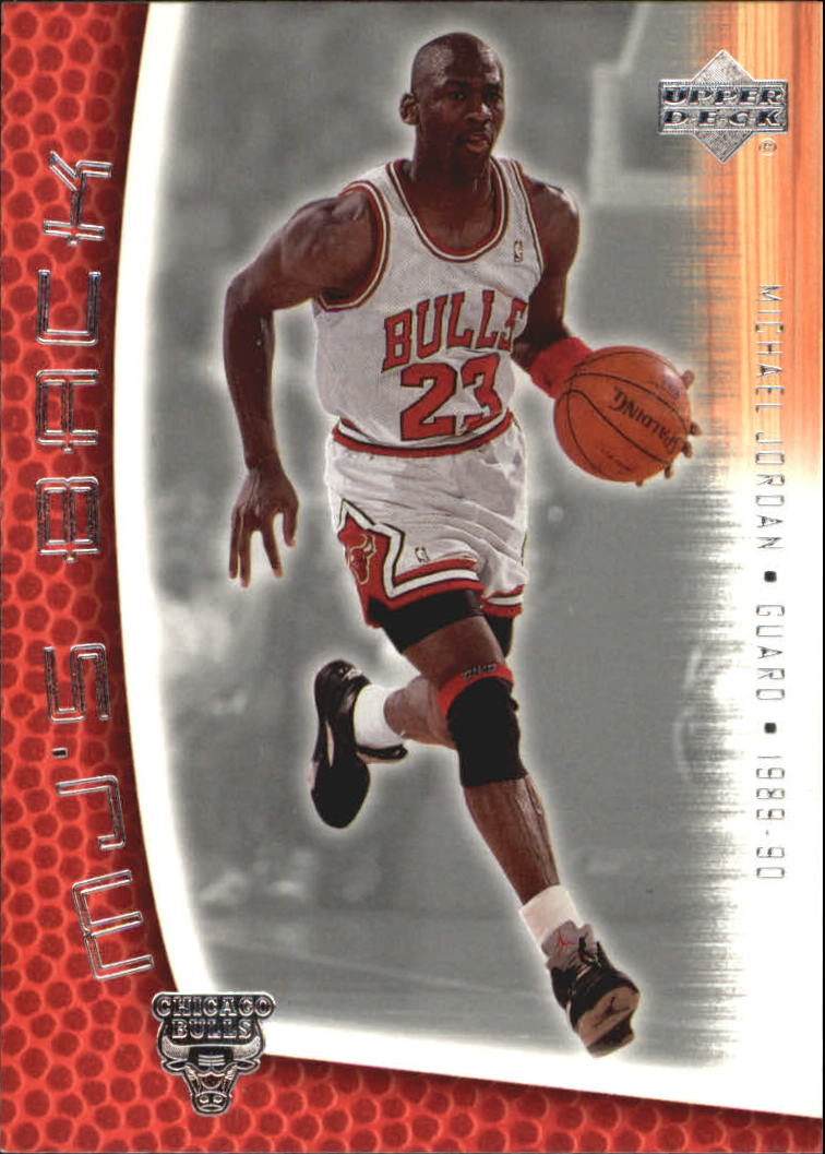 2001-02 Upper Deck MJ's Back #MJ55 Michael Jordan/Bullet Points/Bio