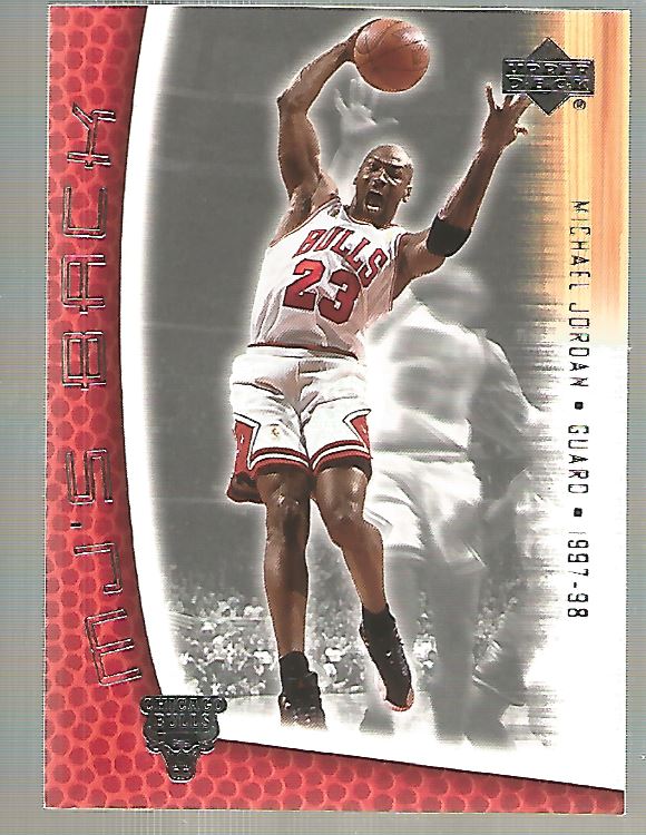 2001-02 Upper Deck MJ's Back #MJ56 Michael Jordan/Bullet Points/Bio