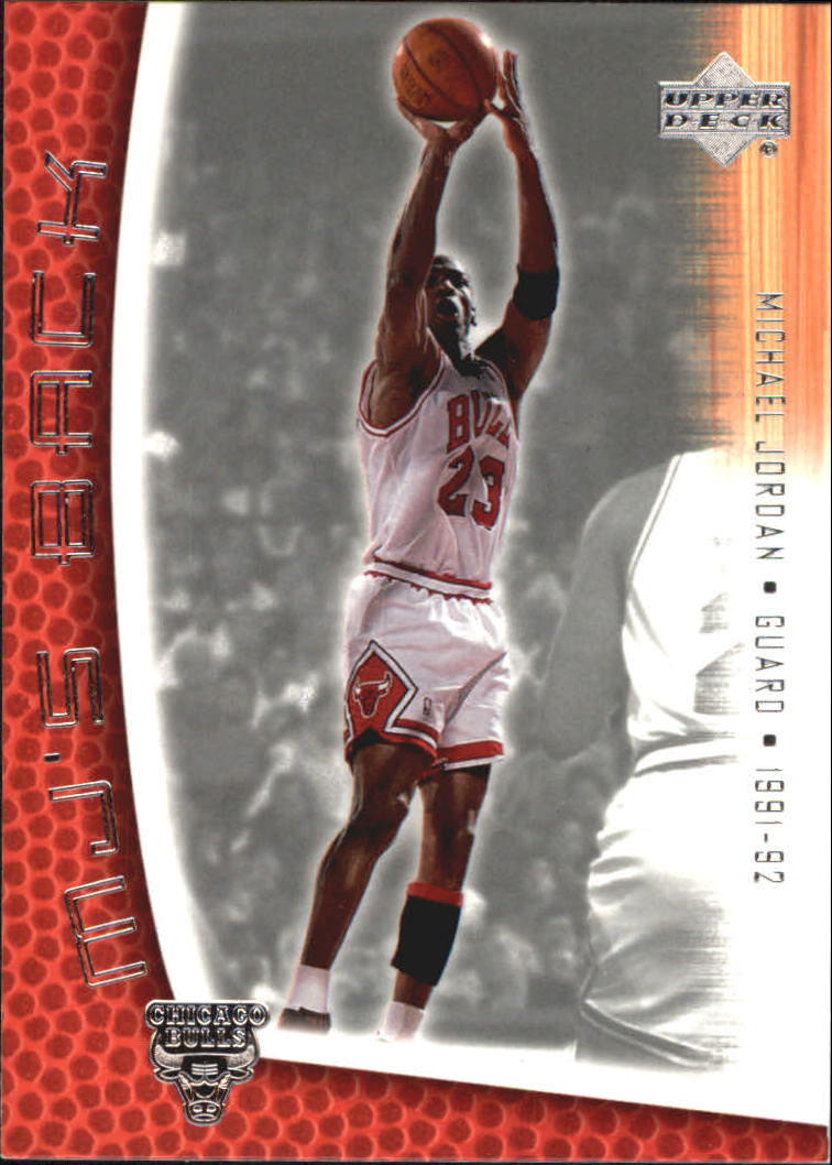2001-02 Upper Deck MJ's Back #MJ57 Michael Jordan/Bullet Points/Bio