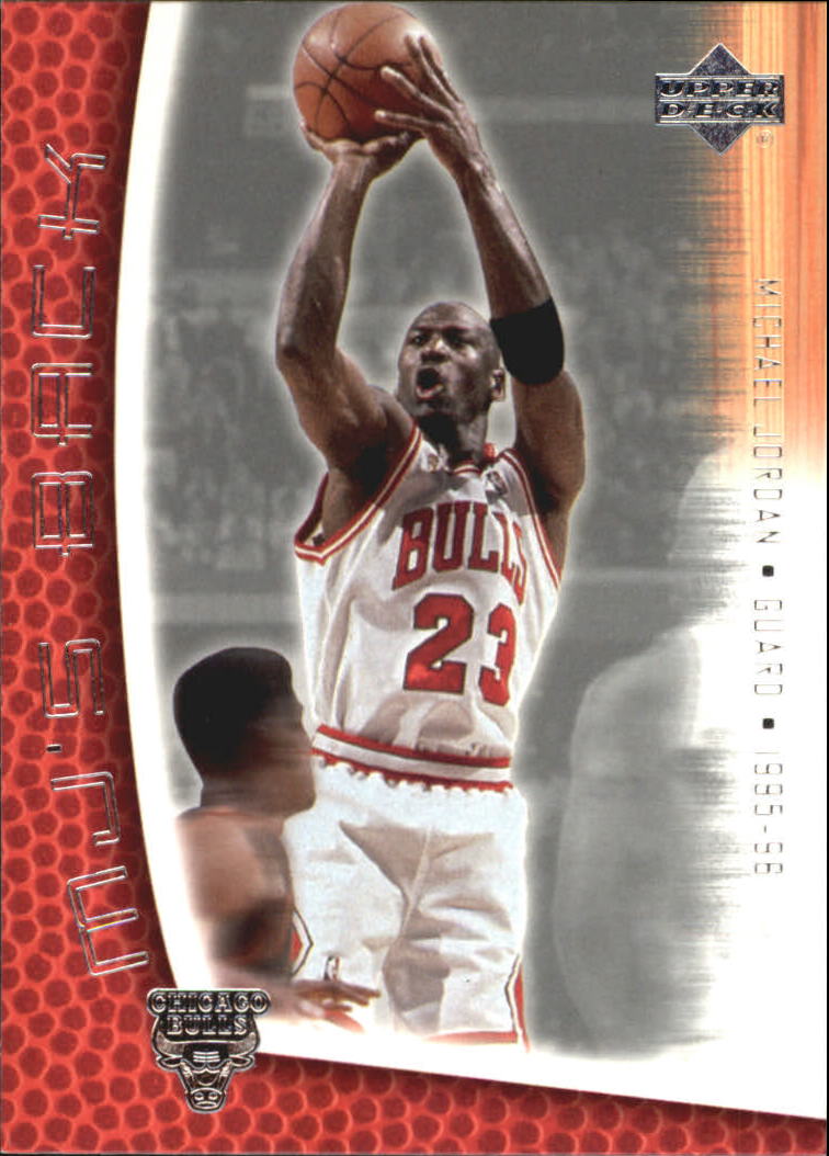 2001-02 Upper Deck MJ's Back #MJ58 Michael Jordan/Bullet Points/Bio
