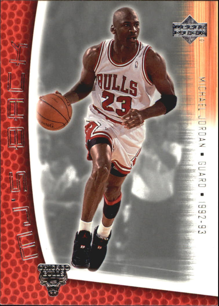 2001-02 Upper Deck MJ's Back #MJ59 Michael Jordan/Bullet Points/Bio