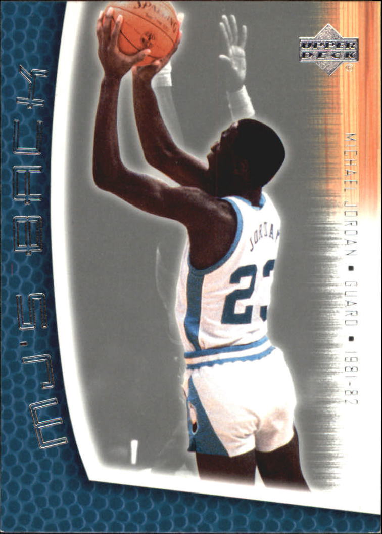 2001-02 Upper Deck MJ's Back #MJ60 Michael Jordan/Rookie Statistics