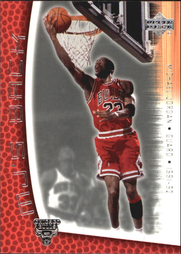 2001-02 Upper Deck MJ's Back #MJ67 Michael Jordan/Bullet Points/Bio