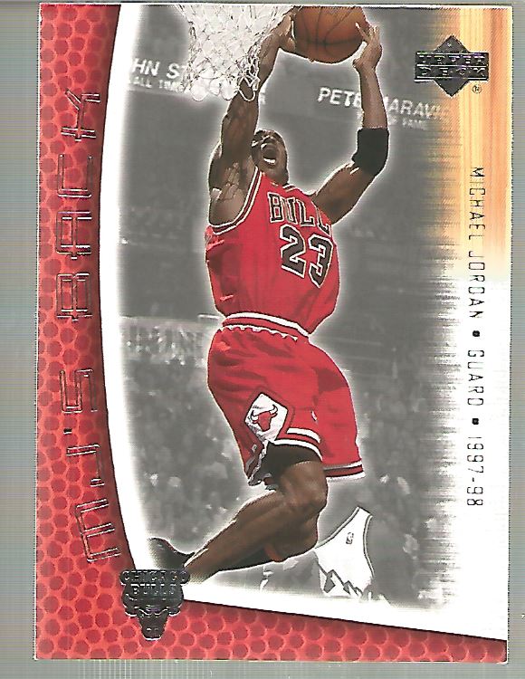 2001-02 Upper Deck MJ's Back #MJ73 Michael Jordan/Bullet Points/Bio