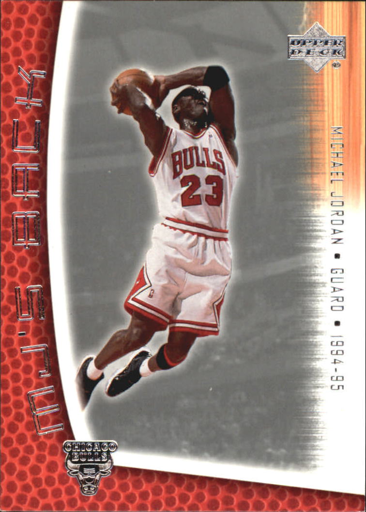 2001-02 Upper Deck MJ's Back #MJ74 Michael Jordan/Bullet Points/Bio