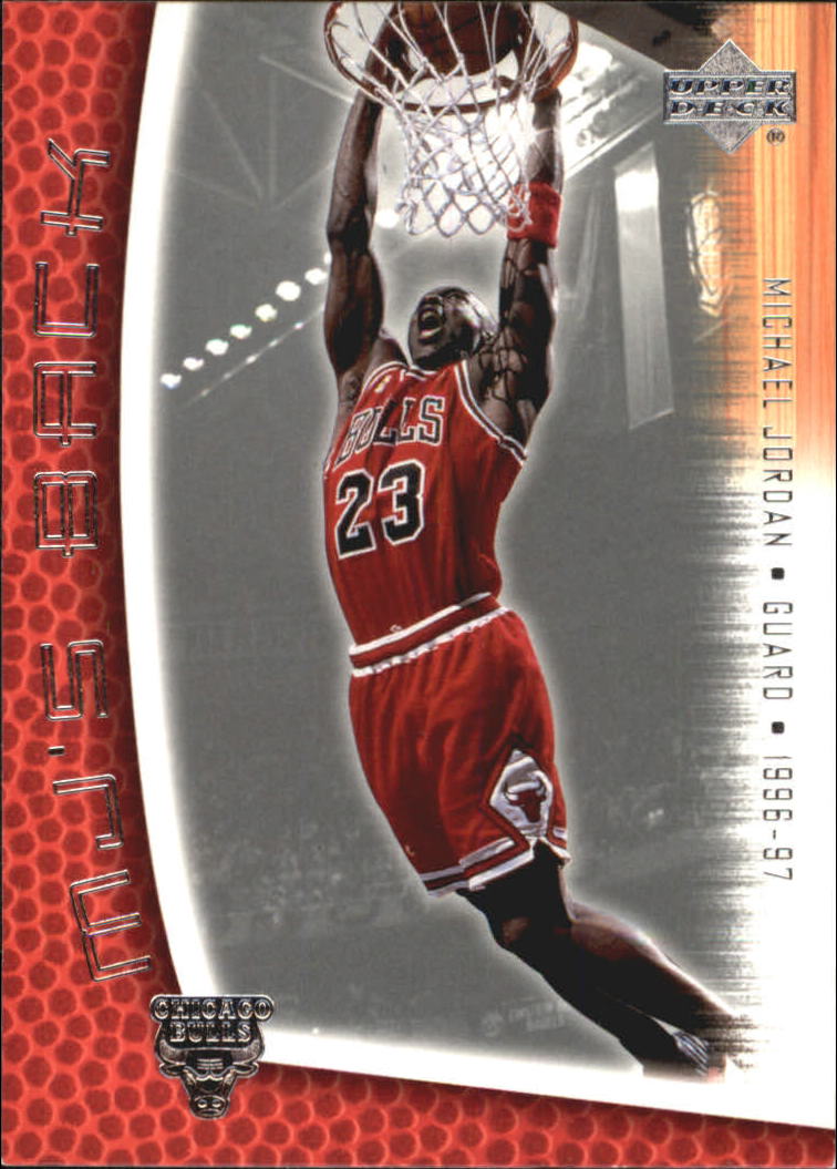 2001-02 Upper Deck MJ's Back #MJ89 Michael Jordan/Bullet Points/Bio